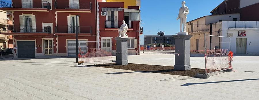 PAVING OF PUBLIC SQUARE, SIRACUSA