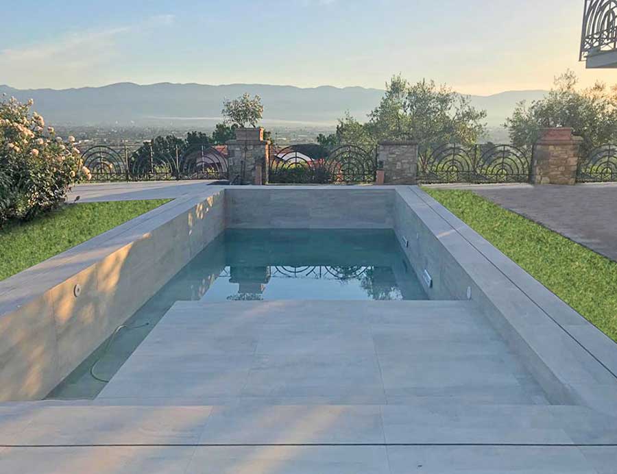 PRIVATE SWIMMING POOL, PISTOIA