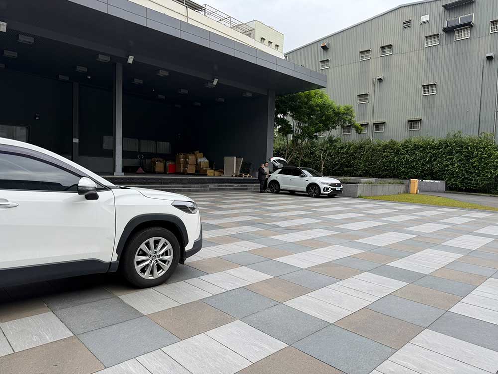 Pietra sinterizzata Taipei piazza pubblica