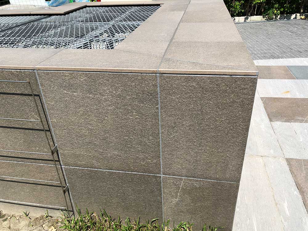 Pietra sinterizzata Taipei piazza pubblica