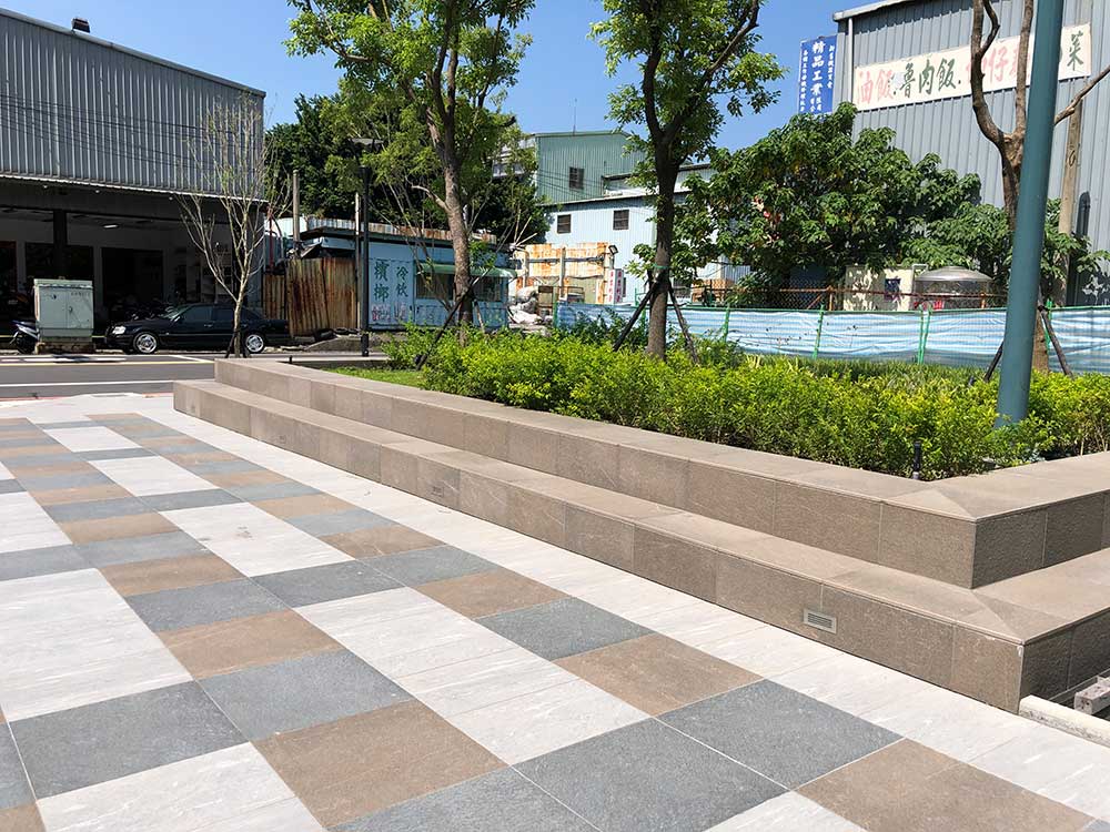 Pietra sinterizzata Taipei piazza pubblica