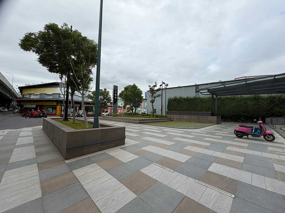 Pietra sinterizzata Taipei piazza pubblica