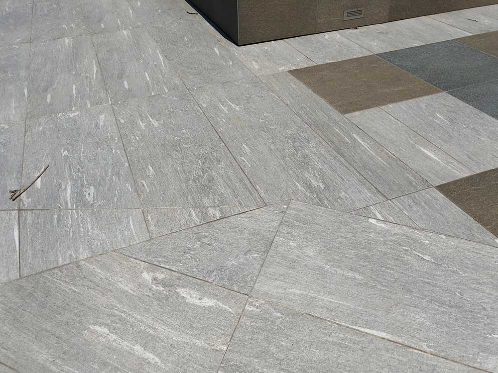 Pietra sinterizzata Taipei piazza pubblica