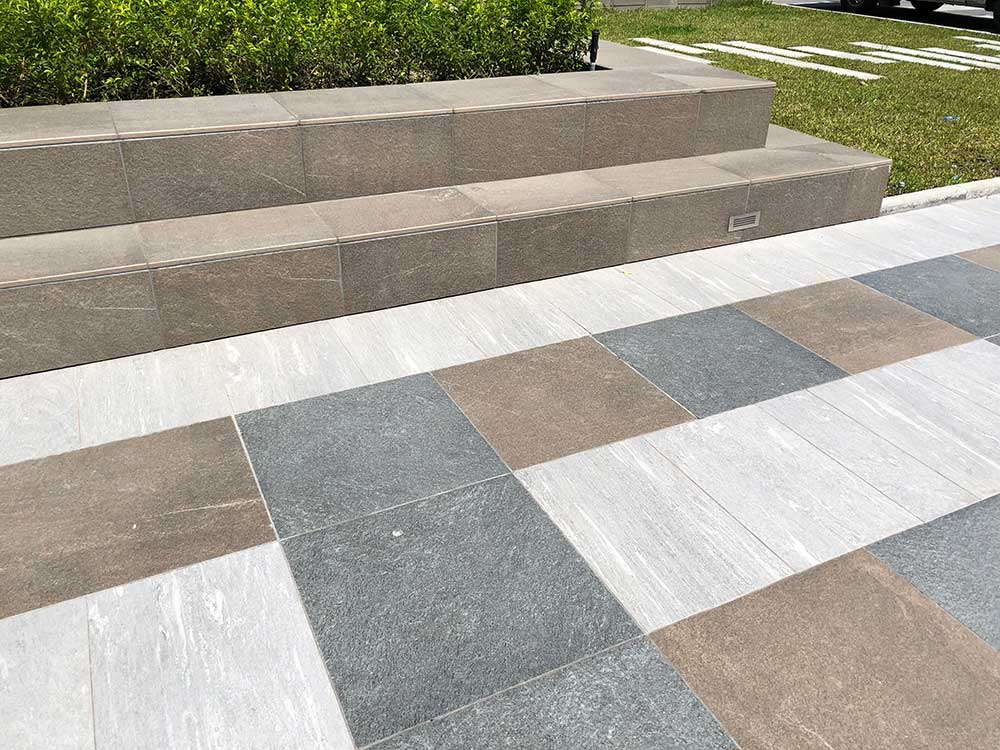 Pietra sinterizzata Taipei piazza pubblica