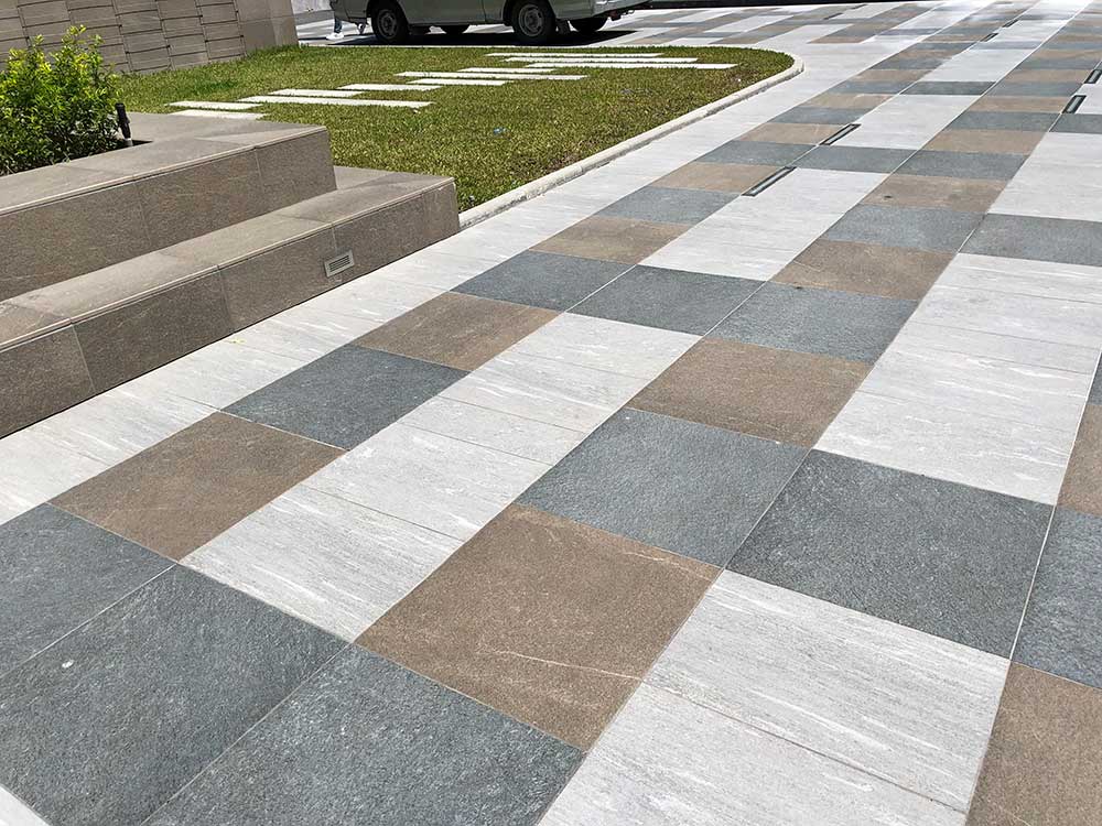 Pietra sinterizzata Taipei piazza pubblica