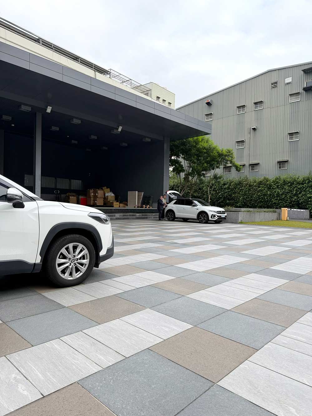 Pietra sinterizzata Taipei piazza pubblica