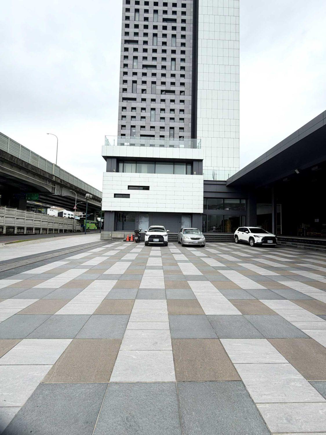 Pietra sinterizzata Taipei piazza pubblica