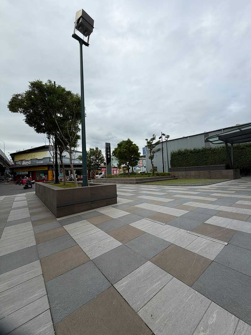 Pietra sinterizzata Taipei piazza pubblica