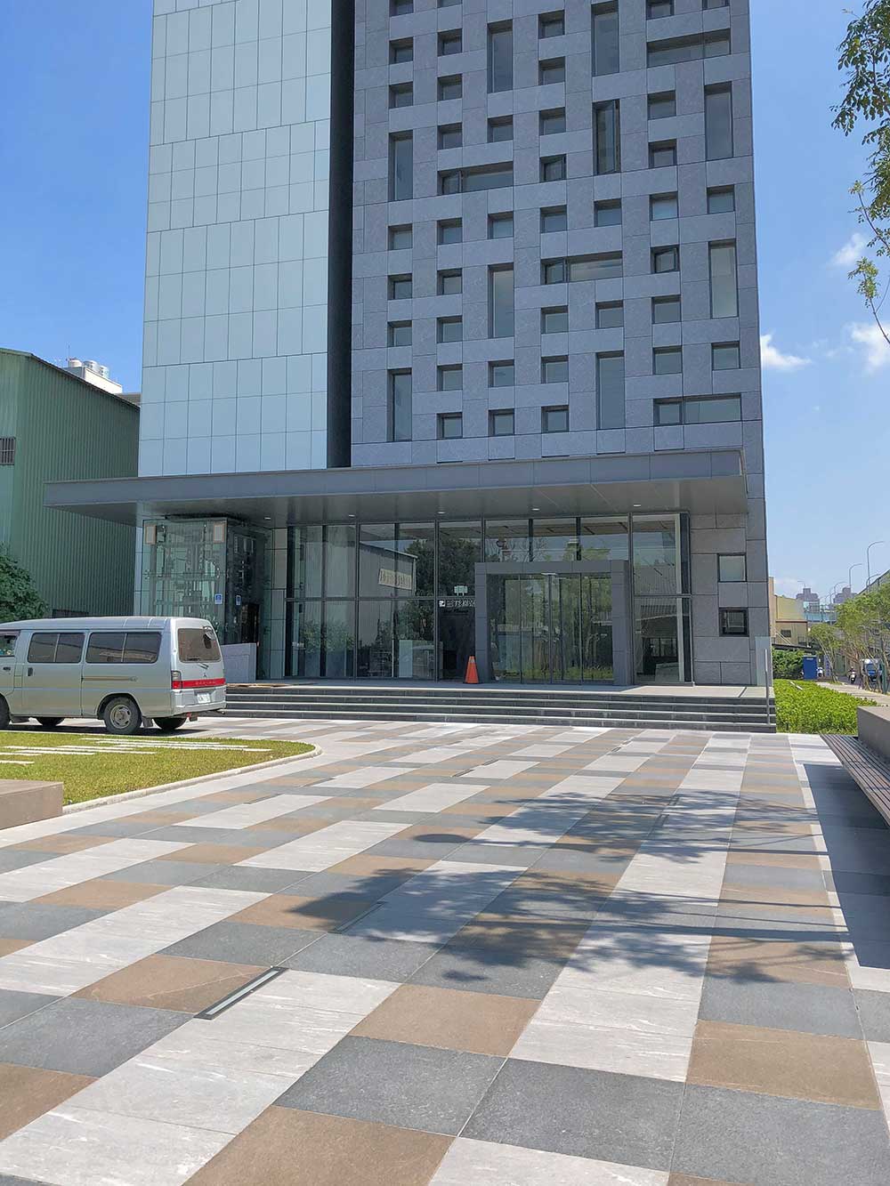 Pietra sinterizzata Taipei piazza pubblica