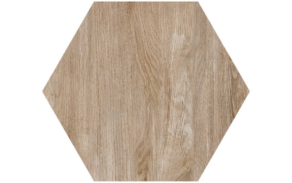 esagono foresta chiaro 60x52x2 cm