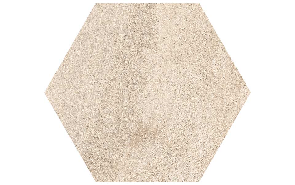 2CM STONE GRES ESAGONO CAPPUCCINO esagono cappuccino